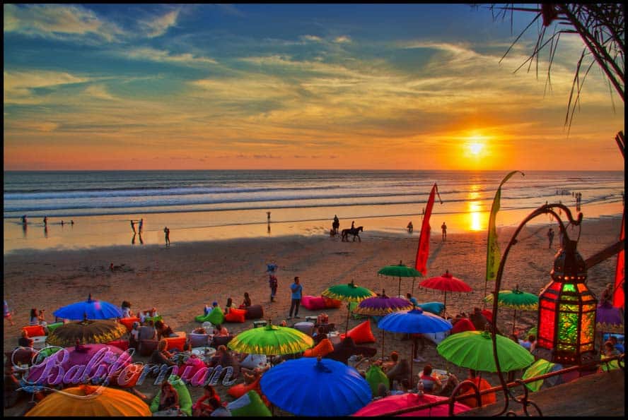 Pantai Seminyak Sunset